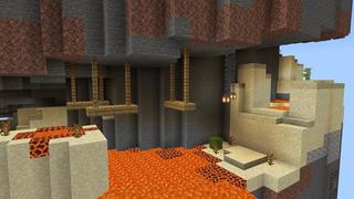 Screenshot of the Minecraft Bedrock Marketplace product Parkour Speedrun created by Waypoint Studios.
