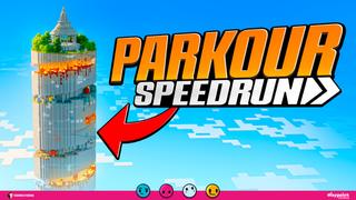 Thumbnail of the Minecraft Bedrock Marketplace product Parkour Speedrun created by Waypoint Studios.