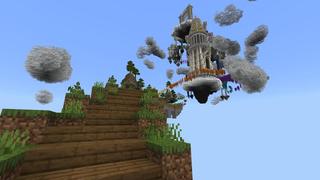 Screenshot of the Minecraft Bedrock Marketplace product Parkour to Heaven created by Waypoint Studios.