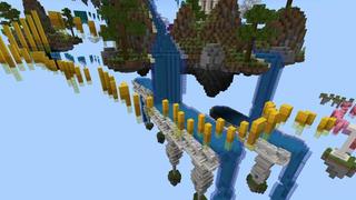 Screenshot of the Minecraft Bedrock Marketplace product Parkour to Heaven created by Waypoint Studios.