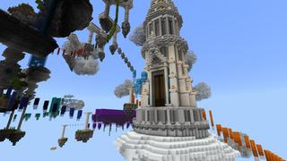 Screenshot of the Minecraft Bedrock Marketplace product Parkour to Heaven created by Waypoint Studios.