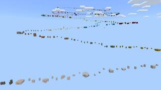 Screenshot of the Minecraft Bedrock Marketplace product PARKOUR created by Waypoint Studios.