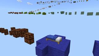 Screenshot of the Minecraft Bedrock Marketplace product PARKOUR created by Waypoint Studios.