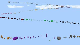 Screenshot of the Minecraft Bedrock Marketplace product PARKOUR created by Waypoint Studios.