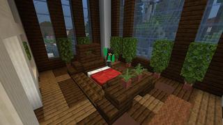 Screenshot of the Minecraft Bedrock Marketplace product Party Mansion created by Waypoint Studios.