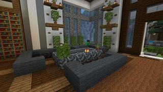 Screenshot of the Minecraft Bedrock Marketplace product Party Mansion created by Waypoint Studios.