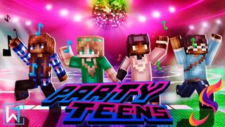 Thumbnail of the Minecraft Bedrock Marketplace product Party Teens created by Waypoint Studios.