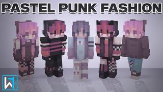 Thumbnail of the Minecraft Bedrock Marketplace product Pastel Punk Fashion created by Waypoint Studios.