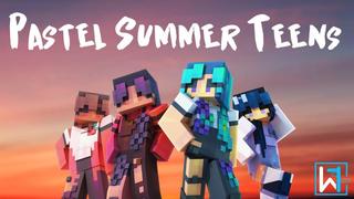 Thumbnail of the Minecraft Bedrock Marketplace product Pastel Summer Teens created by Waypoint Studios.