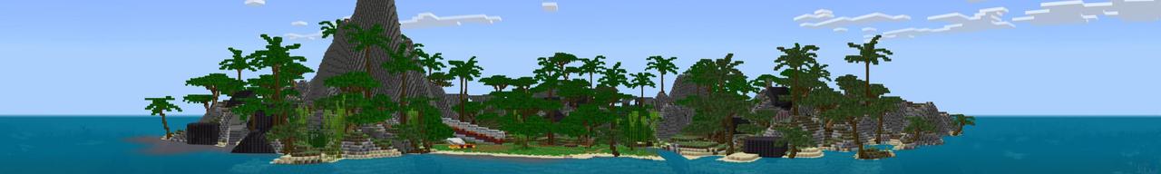 Panorama of the Minecraft Bedrock Marketplace product Plane Crash Adventure created by Waypoint Studios.