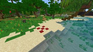 Screenshot of the Minecraft Bedrock Marketplace product Plane Crash Adventure created by Waypoint Studios.