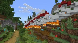 Screenshot of the Minecraft Bedrock Marketplace product Plane Crash created by Waypoint Studios.