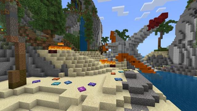 Screenshot of the Minecraft Bedrock Marketplace product Plane Crash created by Waypoint Studios.