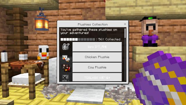 Screenshot of the Minecraft Bedrock Marketplace product Plushie Pets created by Waypoint Studios.