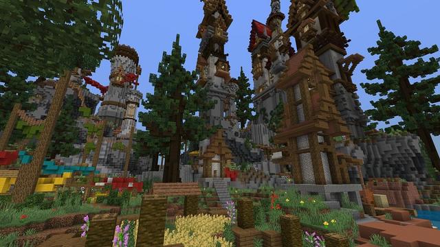 Screenshot of the Minecraft Bedrock Marketplace product PokePets Seaside created by Waypoint Studios.