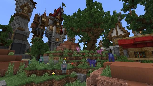 Screenshot of the Minecraft Bedrock Marketplace product PokePets Seaside created by Waypoint Studios.
