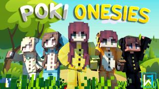 Thumbnail of the Minecraft Bedrock Marketplace product Poki Onesies created by Waypoint Studios.