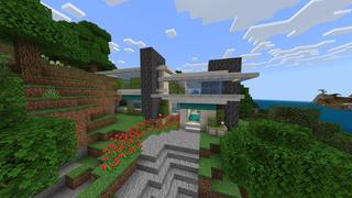 Screenshot of the Minecraft Bedrock Marketplace product Private Millionaire Mansion 2 created by Waypoint Studios.