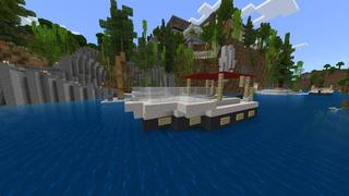 Screenshot of the Minecraft Bedrock Marketplace product Private Millionaire Mansion 2 created by Waypoint Studios.