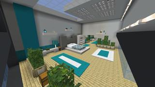 Screenshot of the Minecraft Bedrock Marketplace product Private Millionaire Mansion created by Waypoint Studios.