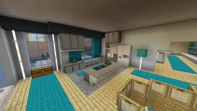 Screenshot of the Minecraft Bedrock Marketplace product Private Millionaire Mansion created by Waypoint Studios.