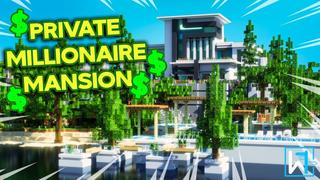 Thumbnail of the Minecraft Bedrock Marketplace product Private Millionaire Mansion created by Waypoint Studios.