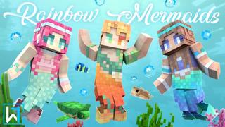 Thumbnail of the Minecraft Bedrock Marketplace product Rainbow Mermaids created by Waypoint Studios.