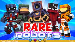 Thumbnail of the Minecraft Bedrock Marketplace product Rare Robots created by Waypoint Studios.