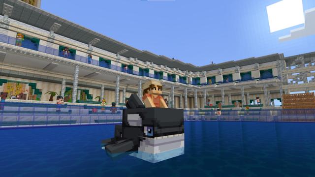 Screenshot of the Minecraft Bedrock Marketplace product Resort+ created by Waypoint Studios.