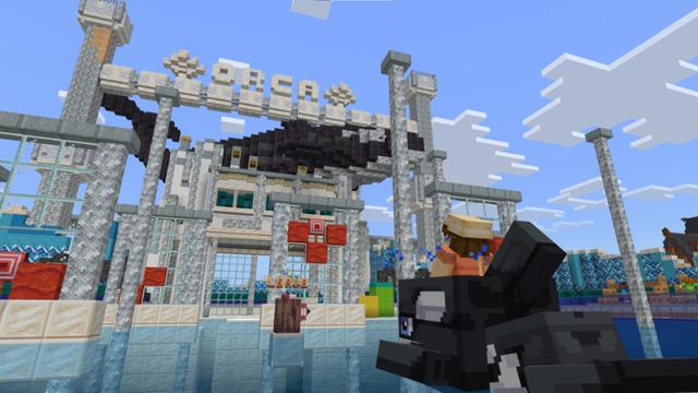 Screenshot of the Minecraft Bedrock Marketplace product Resort+ created by Waypoint Studios.