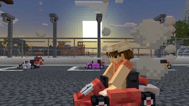 Screenshot of the Minecraft Bedrock Marketplace product Resort+ created by Waypoint Studios.