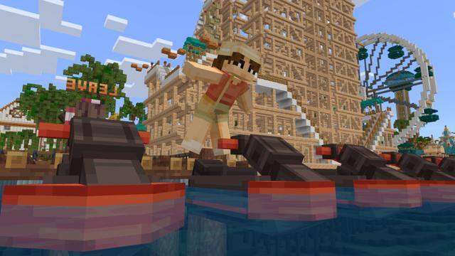 Screenshot of the Minecraft Bedrock Marketplace product Resort+ created by Waypoint Studios.