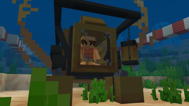 Screenshot of the Minecraft Bedrock Marketplace product Resort+ created by Waypoint Studios.