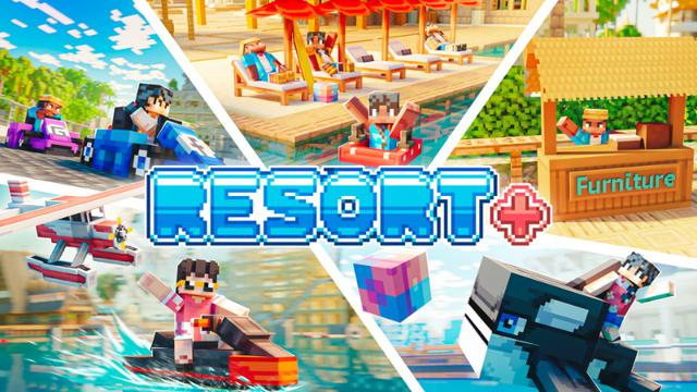 Thumbnail of the Minecraft Bedrock Marketplace product Resort+ created by Waypoint Studios.