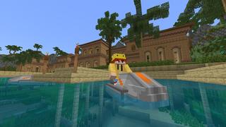 Screenshot of the Minecraft Bedrock Marketplace product Resort created by Waypoint Studios.