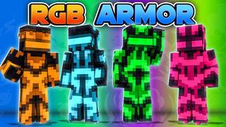 Thumbnail of the Minecraft Bedrock Marketplace product RGB Armor created by Waypoint Studios.