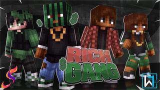 Thumbnail of the Minecraft Bedrock Marketplace product Rich Gang created by Waypoint Studios.