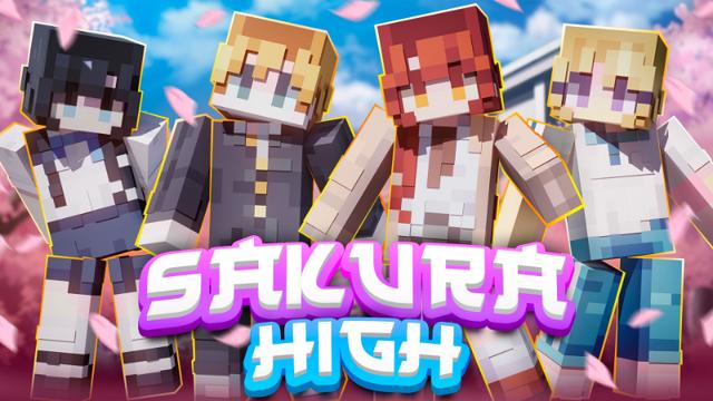 Thumbnail of the Minecraft Bedrock Marketplace product Sakura High created by Waypoint Studios.