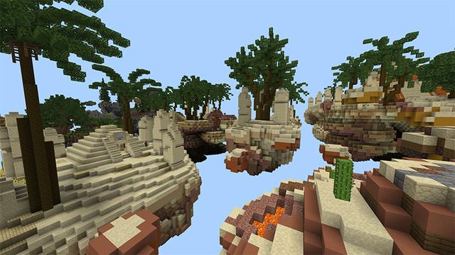 Screenshot of the Minecraft Bedrock Marketplace product Saving the Villagers created by Waypoint Studios.