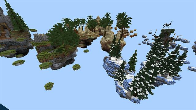 Screenshot of the Minecraft Bedrock Marketplace product Saving the Villagers created by Waypoint Studios.