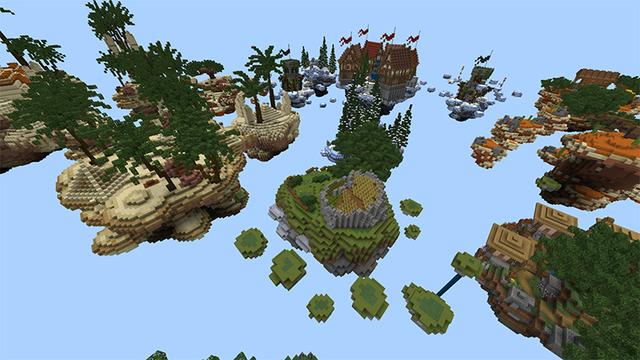 Screenshot of the Minecraft Bedrock Marketplace product Saving the Villagers created by Waypoint Studios.
