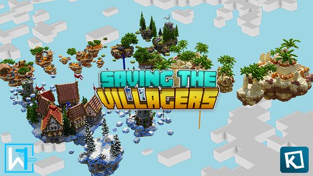 Thumbnail of the Minecraft Bedrock Marketplace product Salva os aldeões created by Waypoint Studios.
