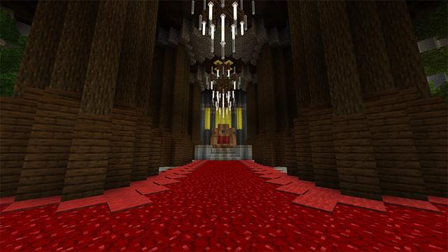 Screenshot of the Minecraft Bedrock Marketplace product Scarlet Kingdom created by Waypoint Studios.
