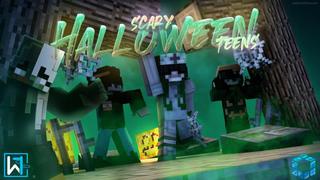Thumbnail of the Minecraft Bedrock Marketplace product Scary Halloween Teens created by Waypoint Studios.