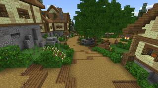 Screenshot of the Minecraft Bedrock Marketplace product Scary Lake Monster created by Waypoint Studios.