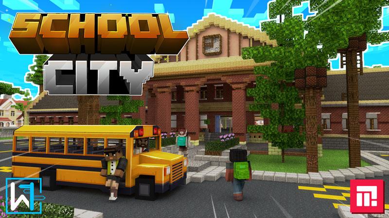 School City by Waypoint Studios | CHUNK - Minecraft Bedrock Marketplace ...