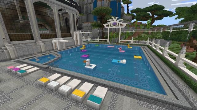 Screenshot of the Minecraft Bedrock Marketplace product Sci-Fi Adventure created by Waypoint Studios.