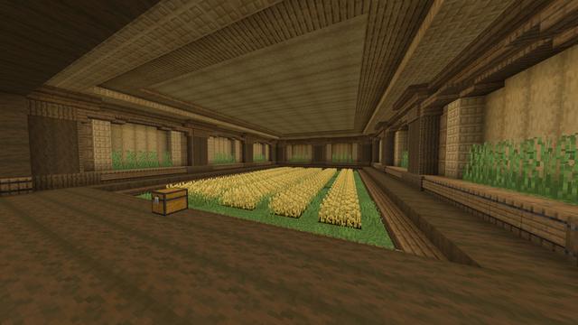 Screenshot of the Minecraft Bedrock Marketplace product Secret Base created by Waypoint Studios.