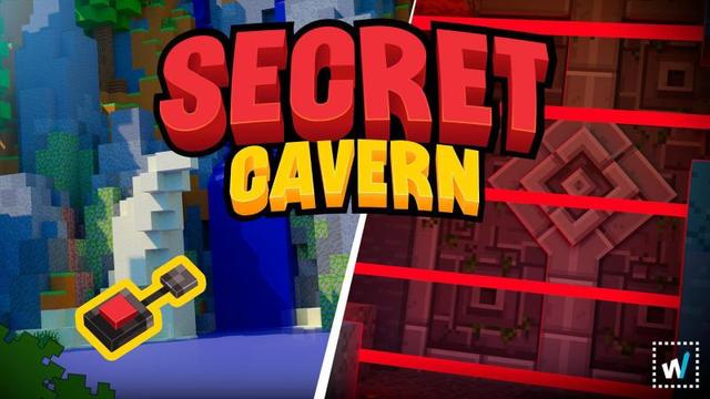 Thumbnail of the Minecraft Bedrock Marketplace product Secret Cavern created by Waypoint Studios.