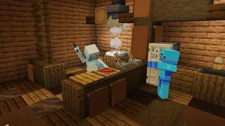 Screenshot of the Minecraft Bedrock Marketplace product Secret Underground Pro Base created by Waypoint Studios.